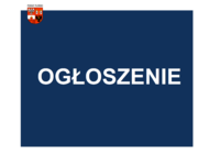 plakat z tekstem ogłoszenie i herbem powiatu płońskiego.png