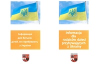 Informacja dla rodziców dzieci przybywających z Ukrainy