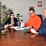 Podpisanie umowy z Płońską Akademią Futbolu. 