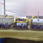 Słodkości przygotowane dla uczestników pikniku Dzień Europy